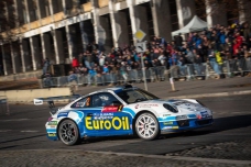 EuroOil-invelt team na Pražském rallysprintu bez Pecha