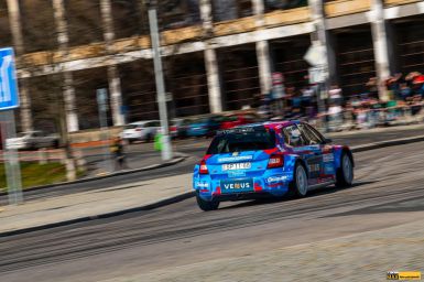 Vítězem 26. Pražského Rallysprintu Petr Semerád