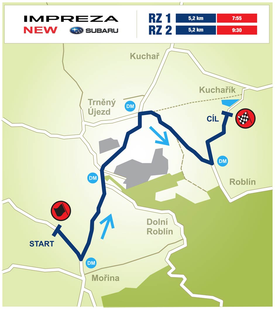 TipCars Pražský Rally Sprint: Subaru, rally, rally sprint, tipcars, závody, pražský